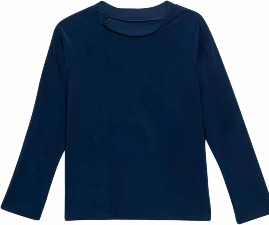 Gottex Boys Navy Long Sleeve Rash Guard UV Sun Protection Swim Suit for Toddlers & Kids