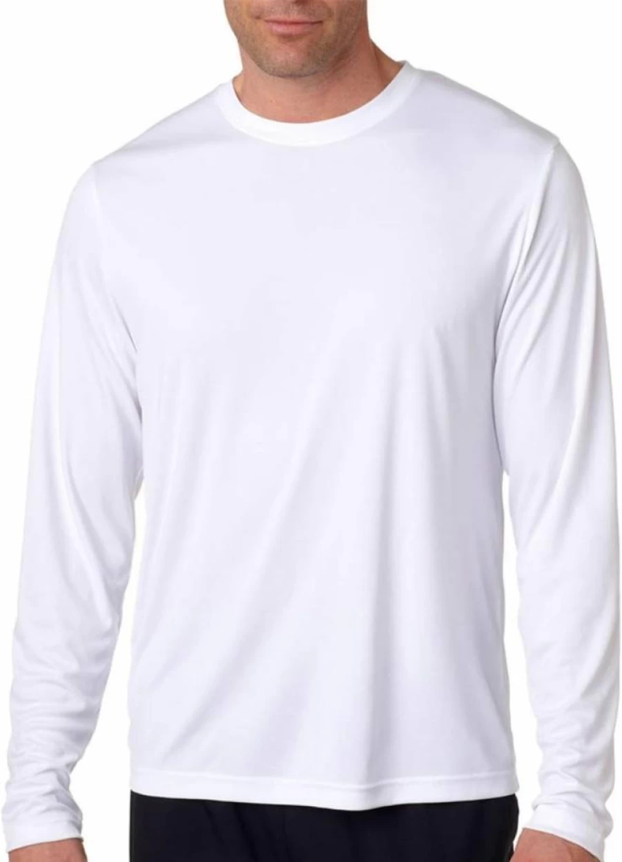Hanes Men's Cool Dri Performance Long-Sleeve Moisture-Wicking T-Shirts, 2-Pack, Sport Tee
