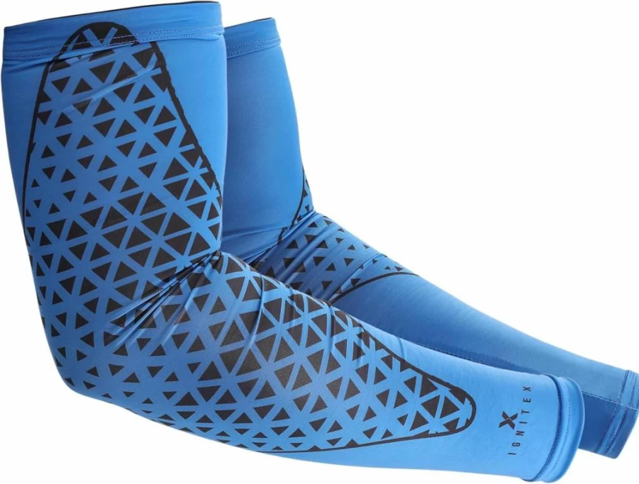 IGNITEX UPF 50+ Sun Protection Arm Sleeves for Men & Women - Cooling UV Compression Sleeves with Breathable Fabric for Outdoor Sports & Sun Shield