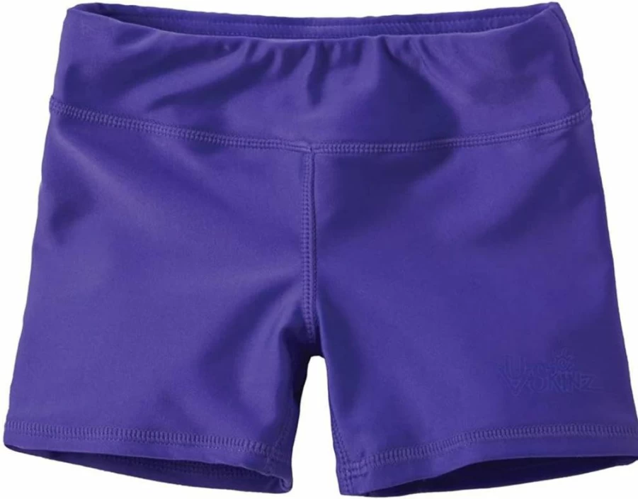 UV SKINZ Girls' Quick-Dry Active Swim Shorts – UPF 50+ Sun Protection & Comfort for Swimming & Sports