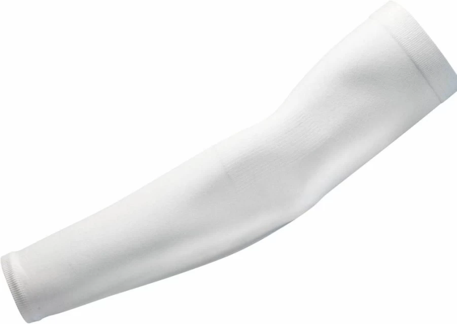 FootJoy White Performance Sun Sleeve UV Protection One Size Golf Arm Sleeves