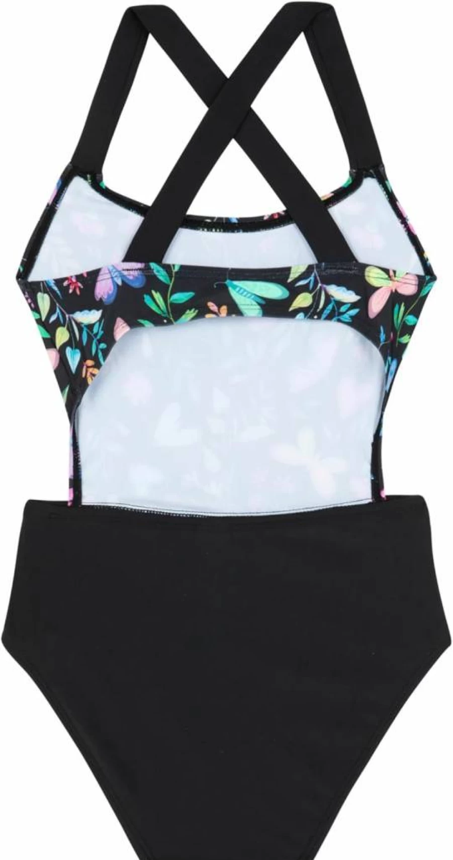 Gottex Kids One Piece Swimsuit with UPF 50+ UV Protection, Cross Strap Design, Chlorine Resistant for Girls