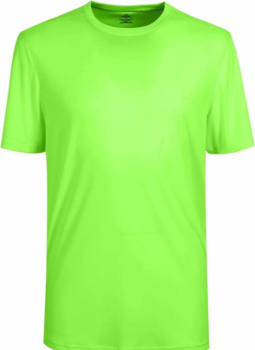 Corna Men's Quick-Dry Moisture-Wicking Athletic T-Shirt - Performance Crewneck Activewear for Outdoor Sports & Workouts