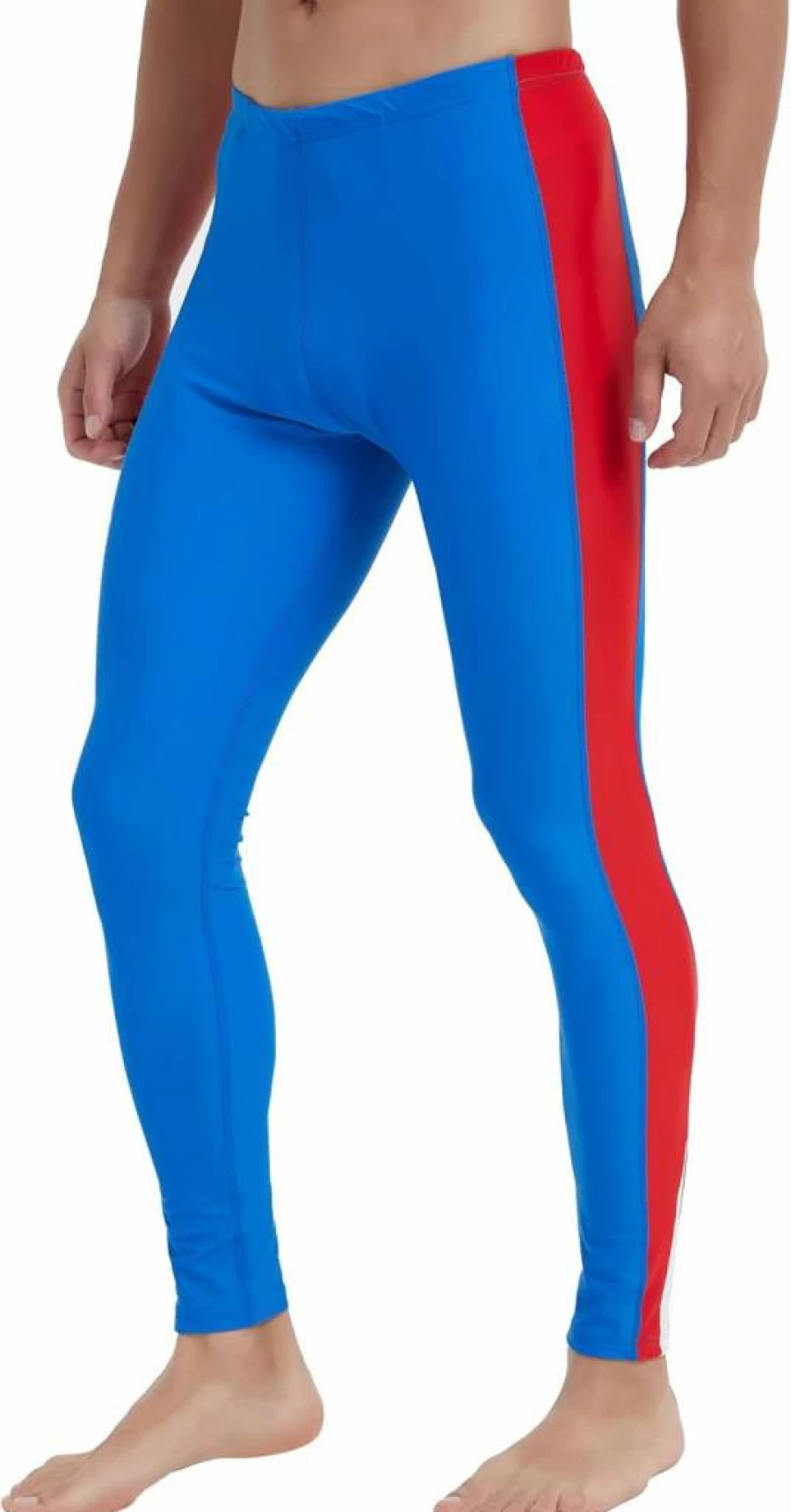 Ubestyle UPF 50+ Men's Sun Protective Swim Tights - Active Surfing & Beach Water Leggings