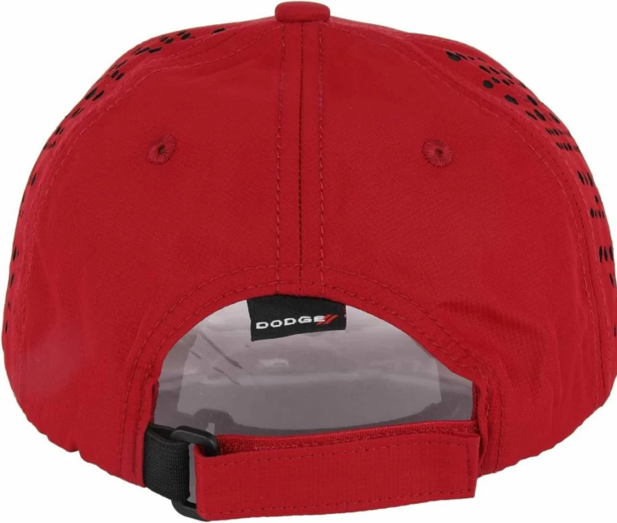 Dodge SRT Hellcat Embroidered Performance Cap for Men - UV Protection & Moisture Wicking Dad Hat