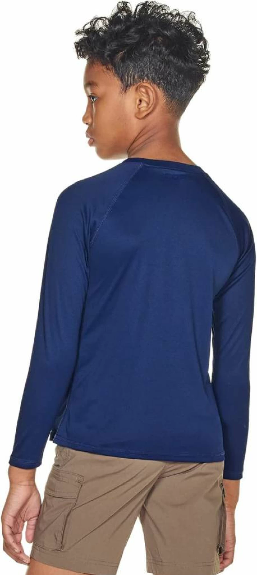 CQR Kids & Youth UPF 50+ Sun Protection Shirts - Long Sleeve Dry Fit UV Athletic Tee for Fishing & Sports