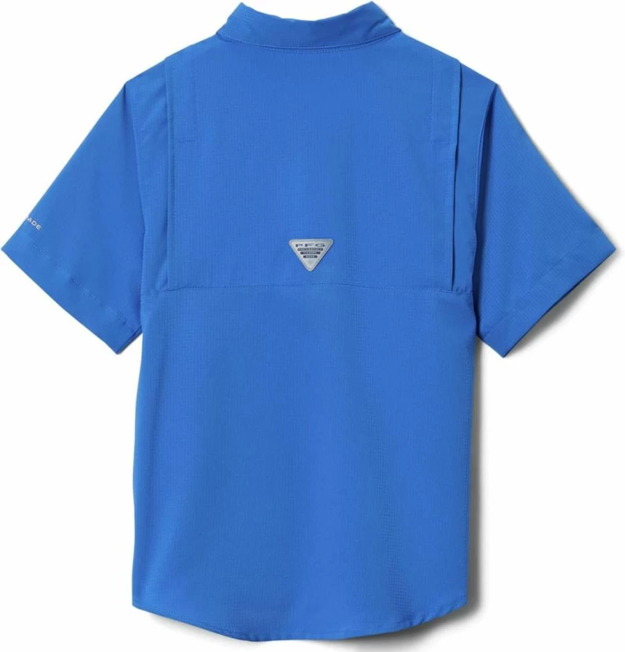 Columbia Boys' Tamiami Short Sleeve Casual Shirt - Lightweight & Breathable Summer Top