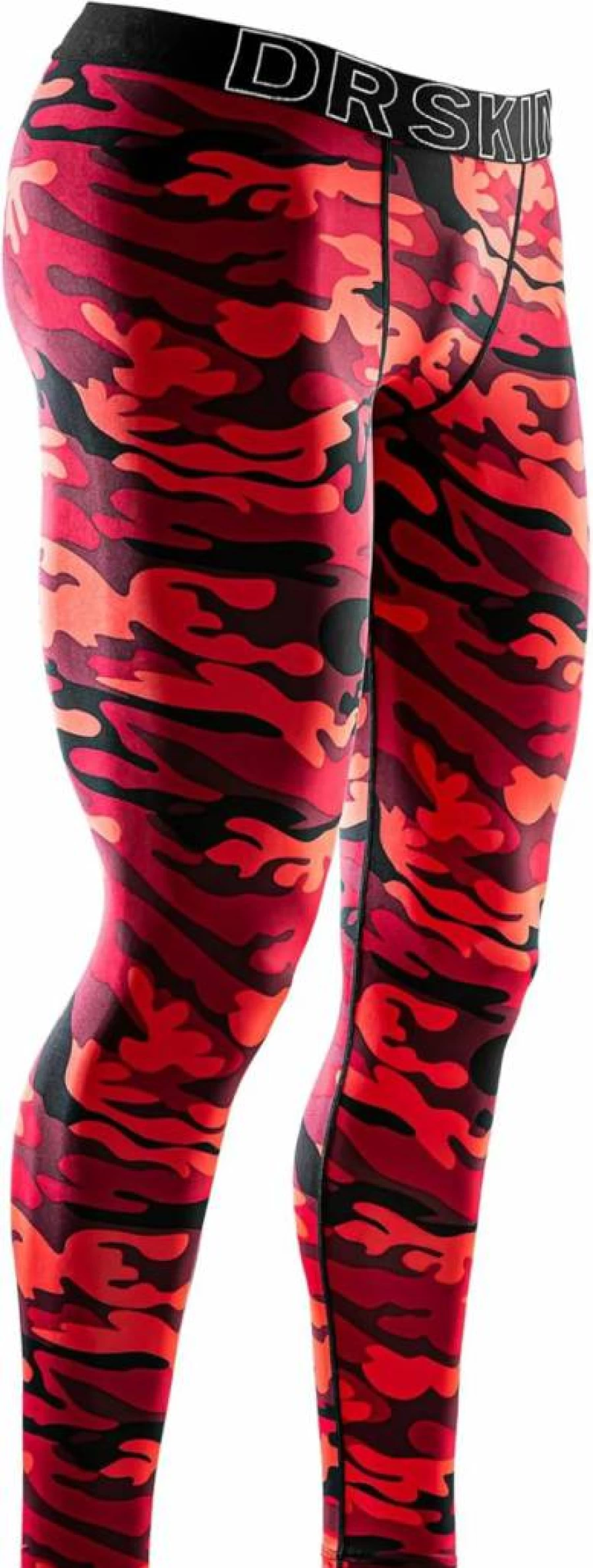 DRSKIN Men's Compression Pants - 1, 3, 4 or 5 Pack Athletic Leggings for Running, Workout & Sports Base Layer