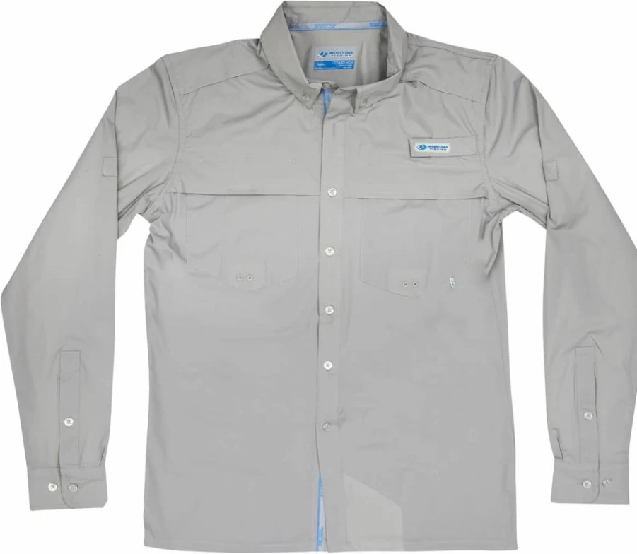 Mossy Oak Men's Long Sleeve UV Protection Shirt - Sun Shirt for Outdoor Activities