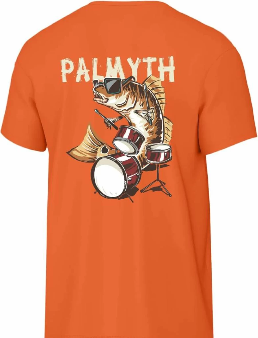 Palmyth Youth UPF 50+ Sun Protection Fishing T-Shirt for Boys - Breathable Quick-Dry Short Sleeve Tee