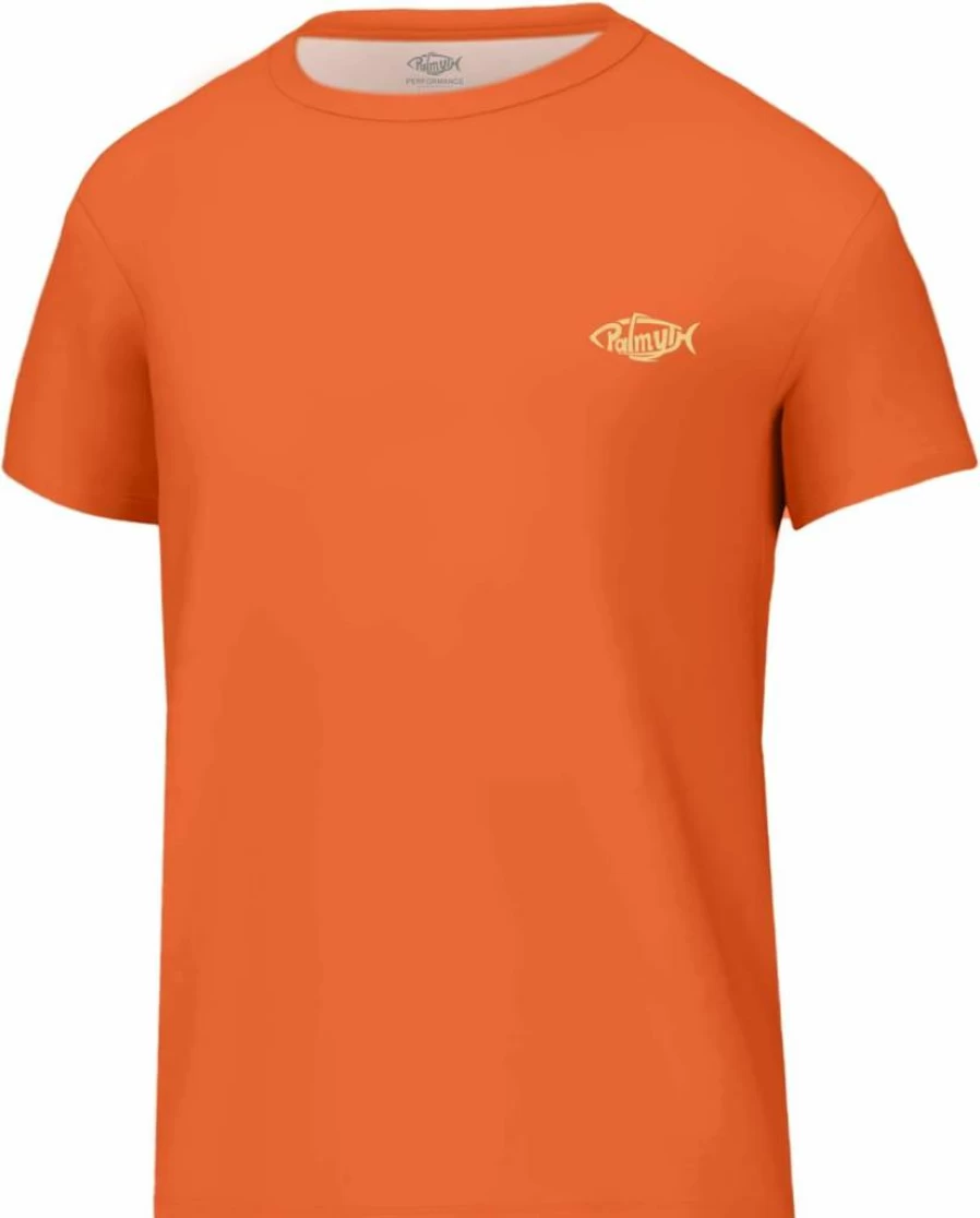 Palmyth Youth UPF 50+ Sun Protection Fishing T-Shirt for Boys - Breathable Quick-Dry Short Sleeve Tee