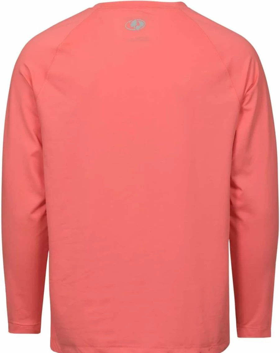 Mossy Oak Men's UV Protection Long Sleeve Sun Shirt for Outdoor Activities