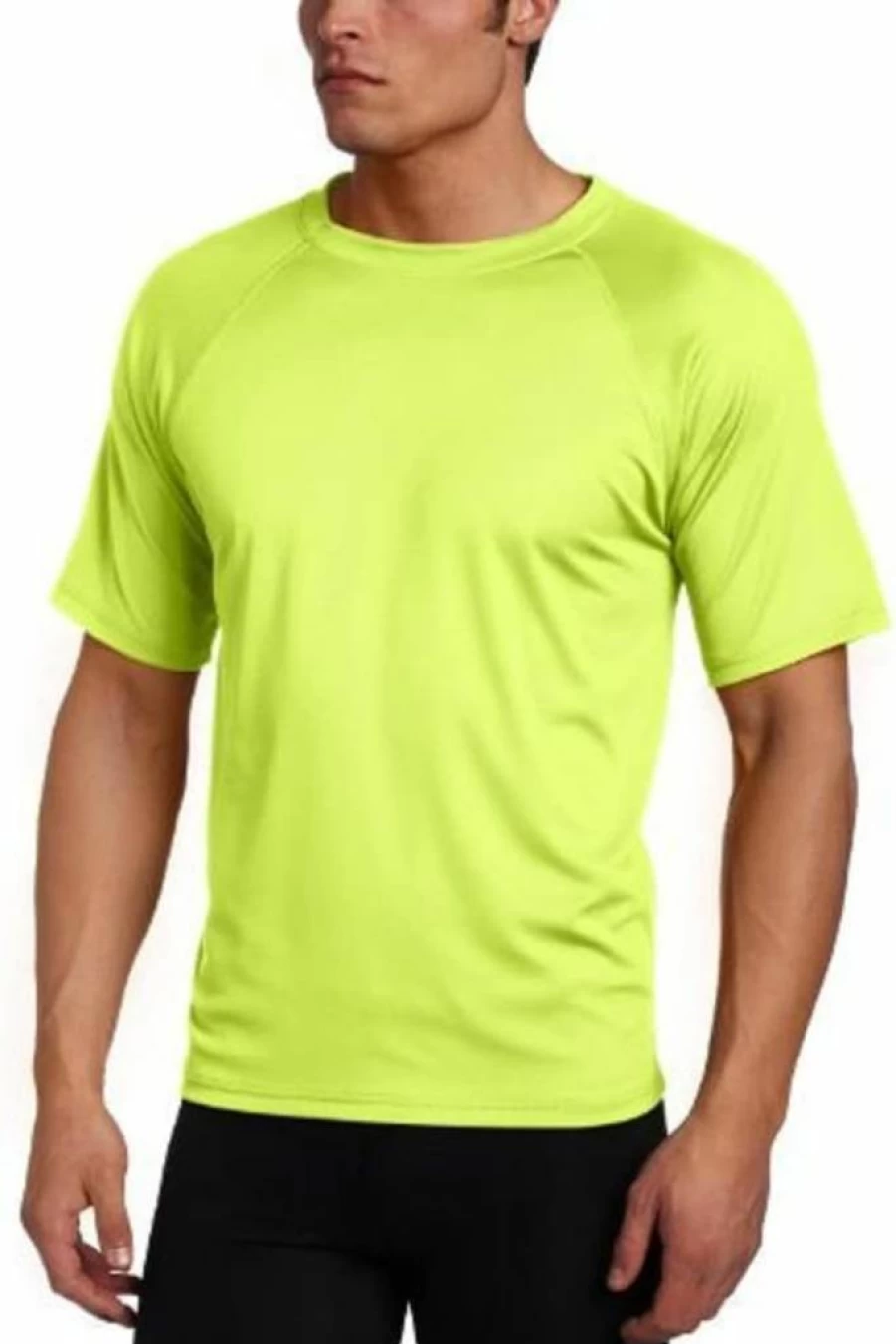 Kanu Surf Men's UPF 50 Sun Protection Rash Guard Swim Shirt Short Sleeve (Regular & Extended Sizes)