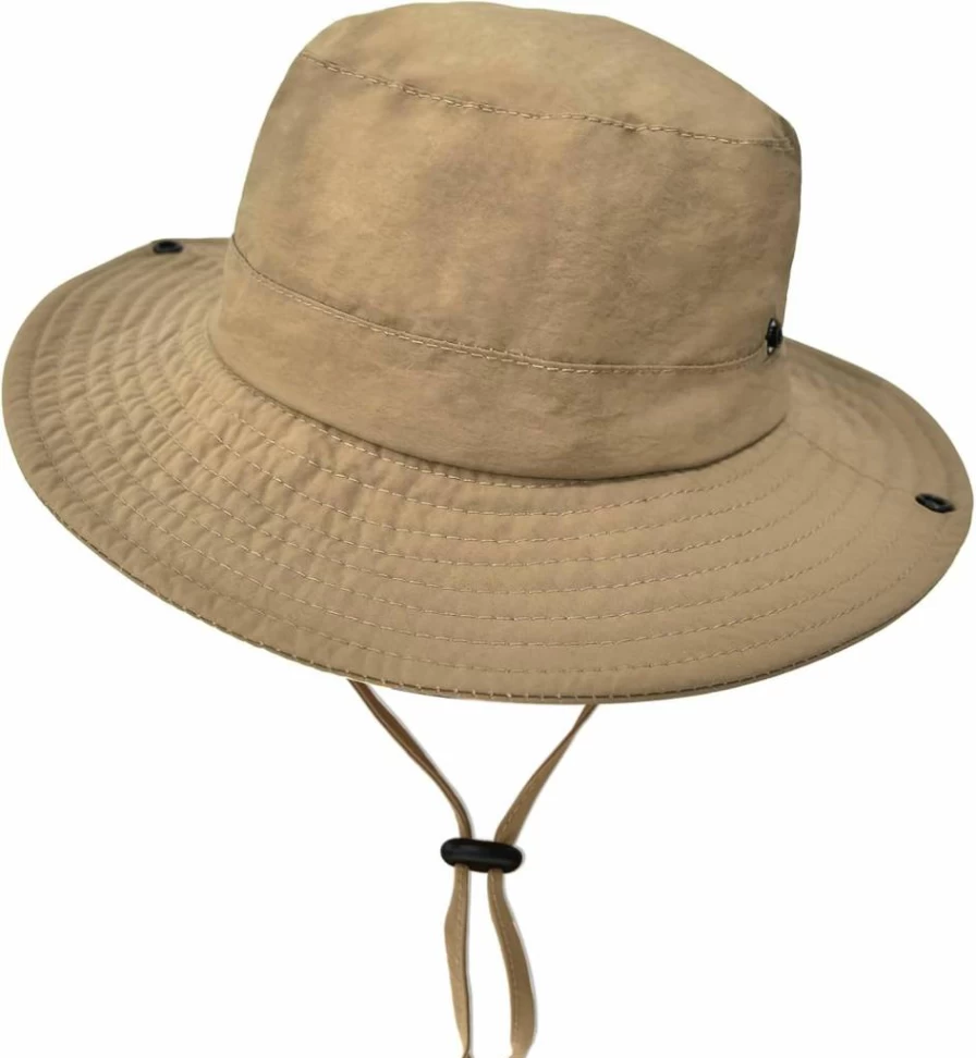 ZOORON Kids Sun Hat UPF 50+ Adjustable Lightweight Bucket Hat for Outdoor Fishing Safari, Quick Dry Foldable Sun Protection for Boys and Girls