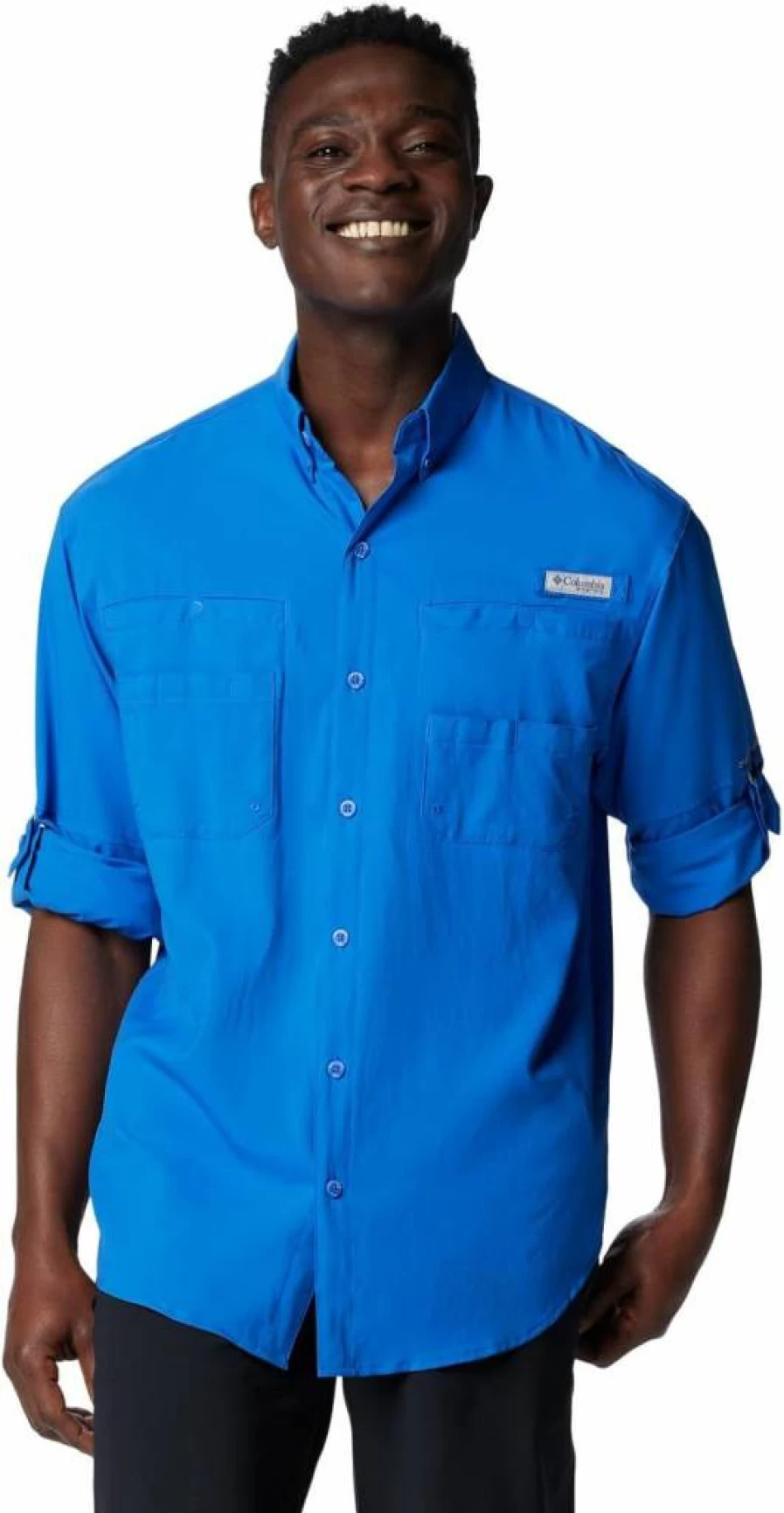 Columbia Men's PFG Tamiami II Long Sleeve Fishing Shirt - UPF Sun Protection, Quick-Dry, Lightweight Performance Shirt for Outdoor Activities
