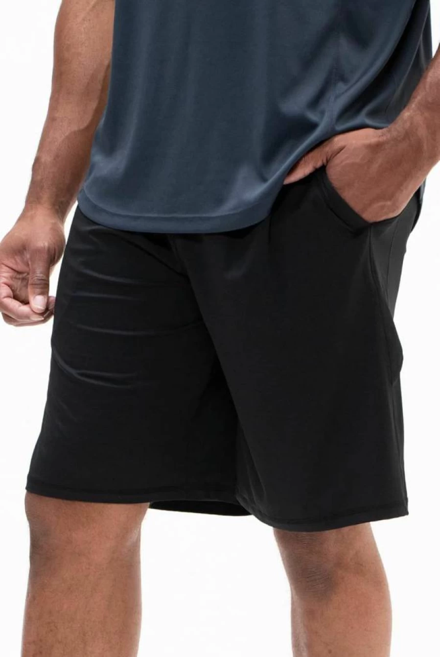 DEVOPS Men's 2-Pack 10" Loose-Fit Gym Shorts with Pockets - Workout & Training Athletic Shorts