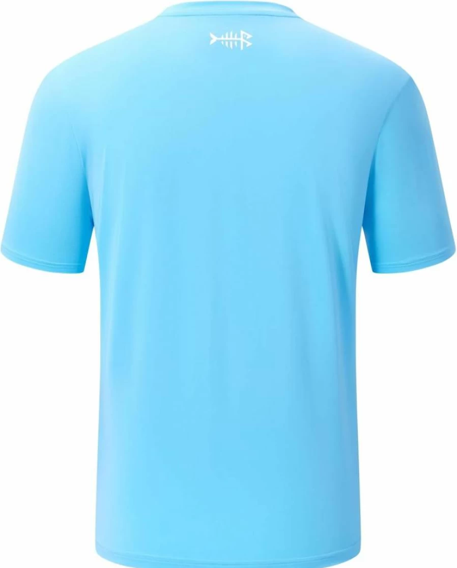 BASSDASH Men's UPF 50+ Sun Protection Shirt - Cooling Quick-Dry Fishing & Hiking T-Shirt with UV Defense