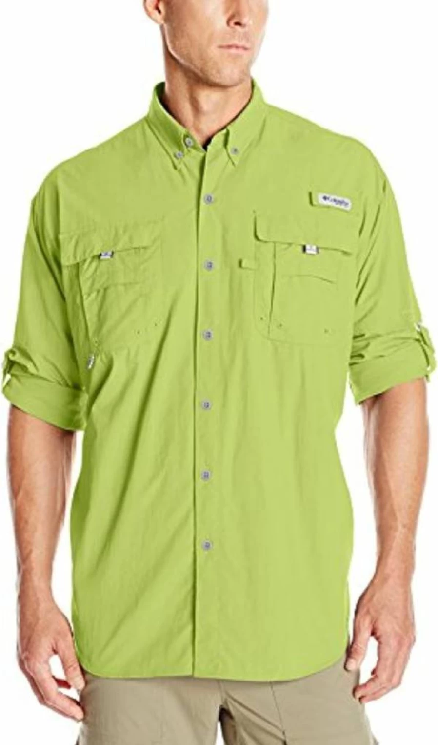 Columbia Men's PFG Bahama II Long Sleeve Fishing Shirt - UPF Sun Protection, Quick-Dry, Lightweight Performance Wear
