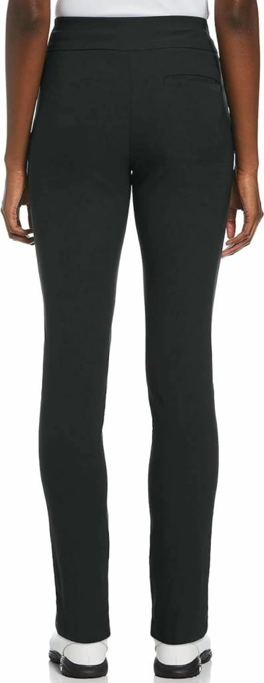 PGA TOUR Women's Stretch Golf Pants - Pull-On Waist, 31" & 32" Inseams, Tummy Control, Moisture-Wicking & UV Protection for Comfort on the Course