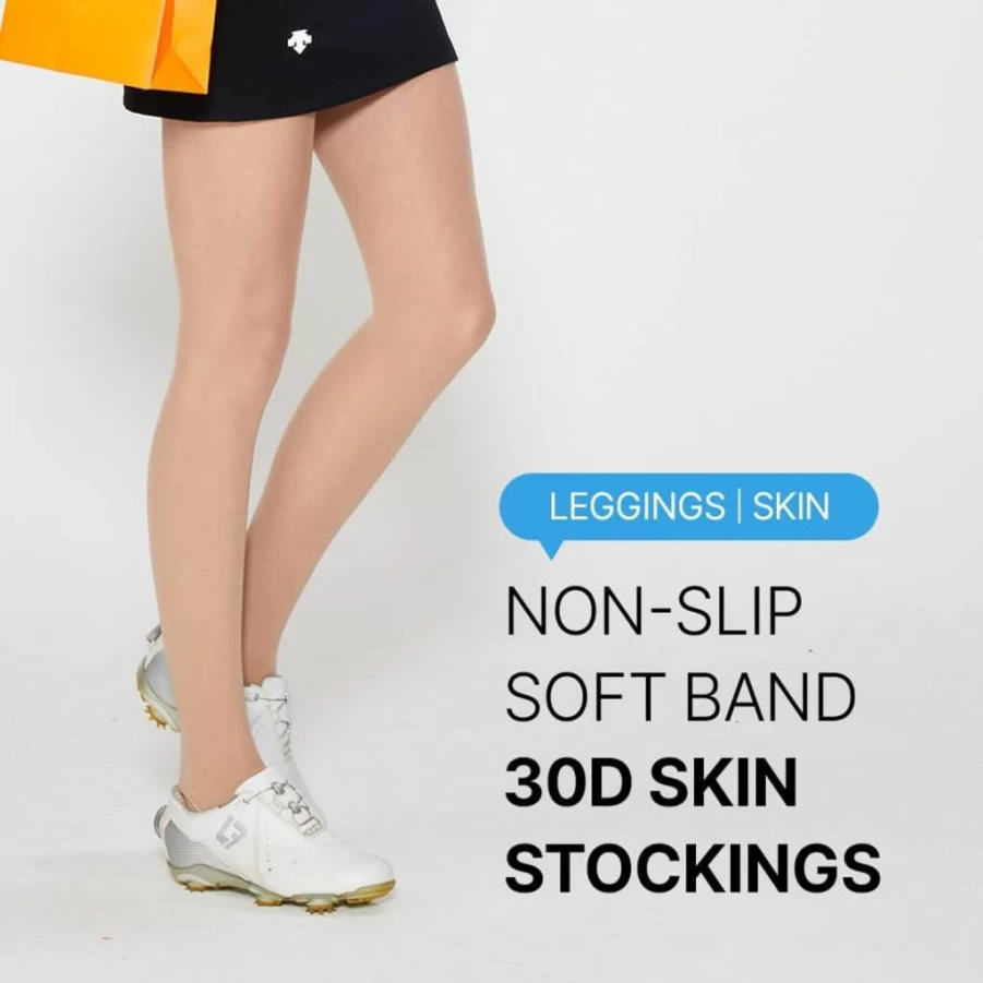 Nutriadvisor Women's UV Protection Sheer Tights - Soft, Stretchy & Reinforced Sole for Outdoor Activities