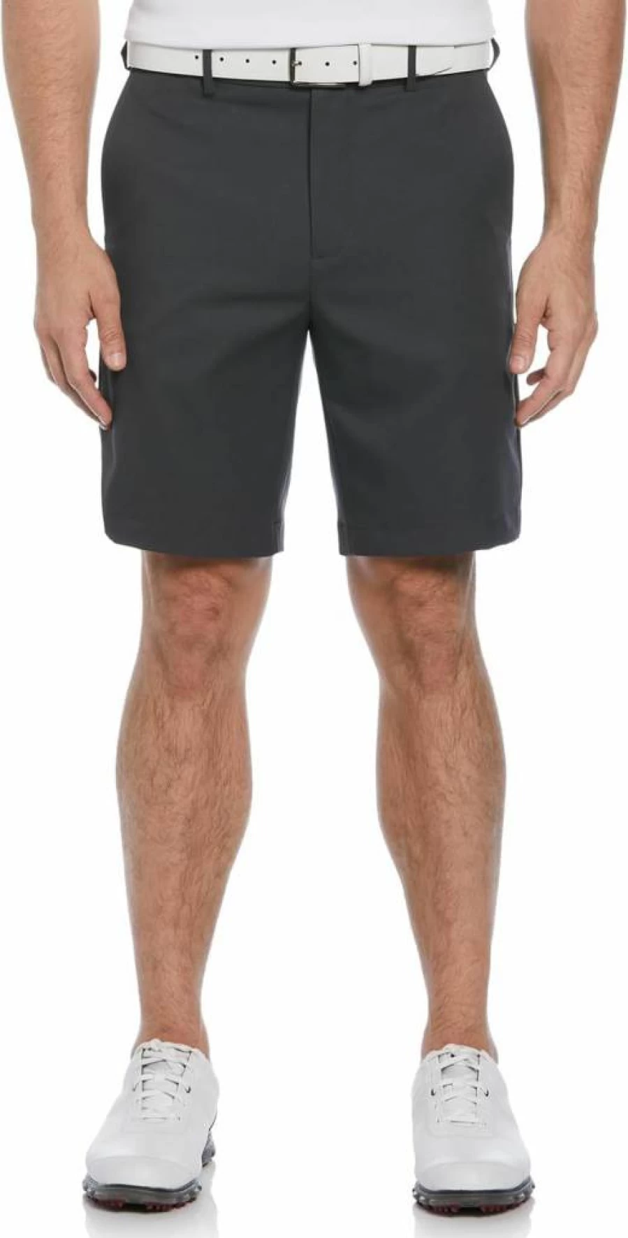 PGA TOUR Men's 9-Inch Performance Golf Shorts – Stretch, Moisture-Wicking, UPF Sun Protection, Lightweight & Expandable Waistband for Comfort