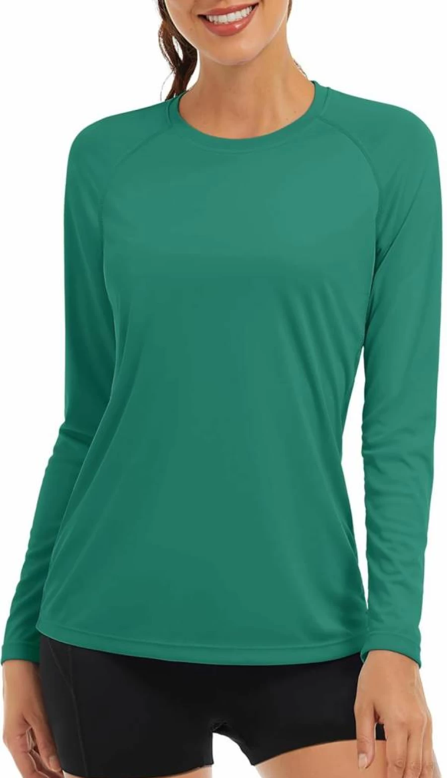 TACVASEN Women's UPF 50+ Long Sleeve Rash Guard - Quick Dry UV Sun Shirt for Swimming, Hiking & Outdoor Activities
