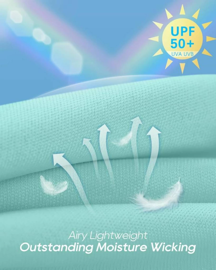 G4Free Women's UPF 50+ Lightweight Summer Cardigan - Long Sleeve UV Protection Cover Up with Open Front