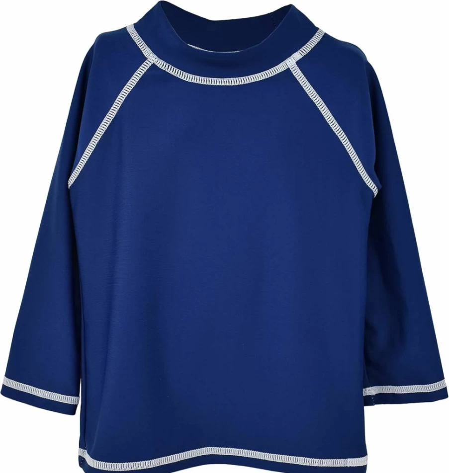 Flap Happy Baby Girls Colorblock Rash Guard Swimwear UPF 50+ Sun Protection