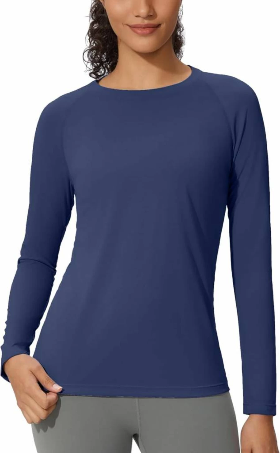 Seamaid Women's UPF 50+ Long Sleeve Sun Shirt - Lightweight UV Protection Hiking Top for Sun Safety