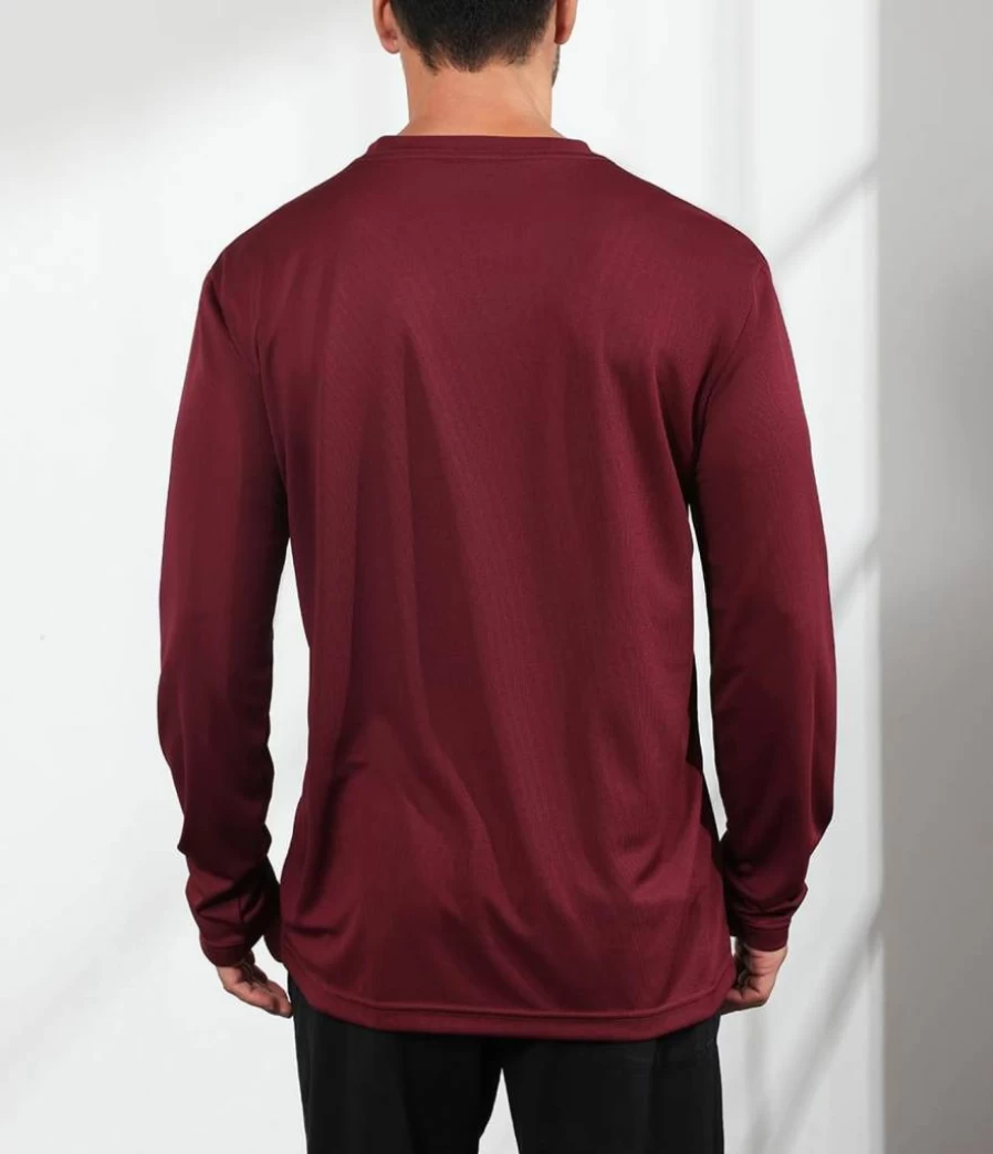 FFLDBN Men's 3 Pack Quick Dry Moisture Wicking Long Sleeve T-Shirts for Running, Outdoor Activities & Sun Protection