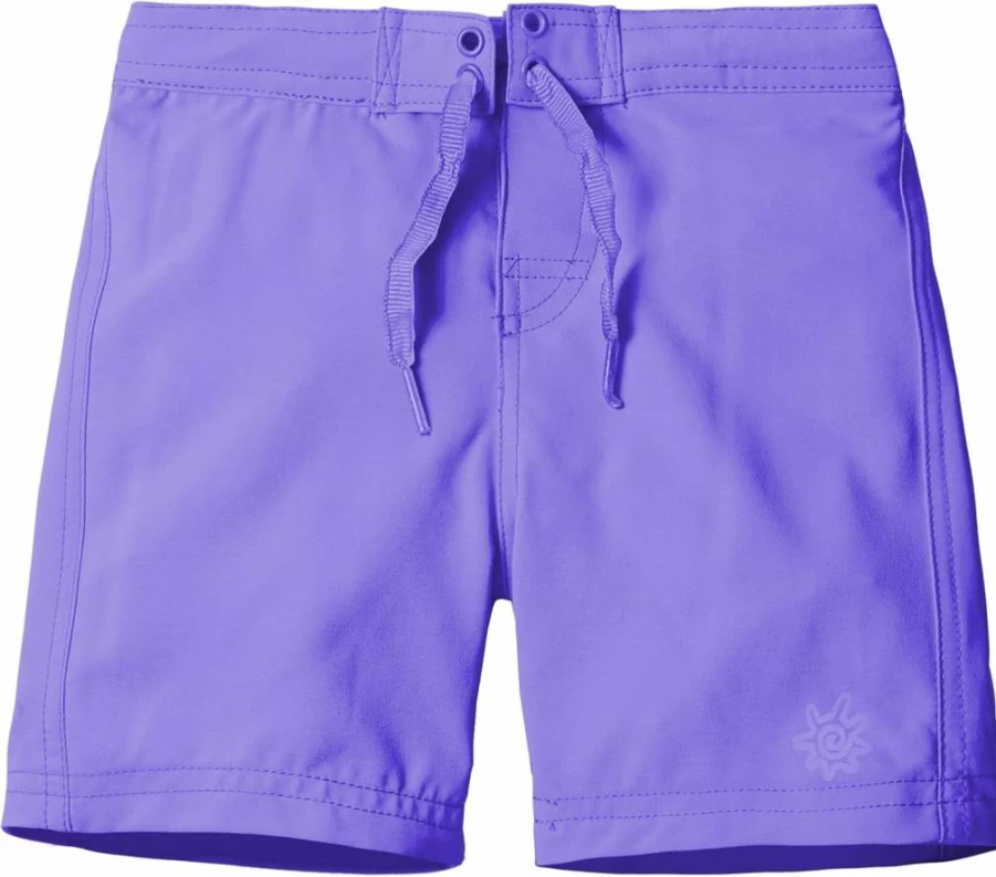 UV SKINZ Girls' UPF 50+ Sun Protection Swim Shorts – Lined Board Shorts for Girls