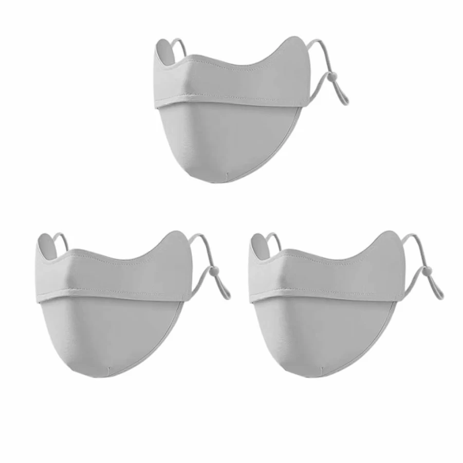 Enignic UV Face Mask for Women – UPF 50+ Sun Protection, Blocks 98% UVA/UVB Rays, Washable & Reusable (3-Pack)