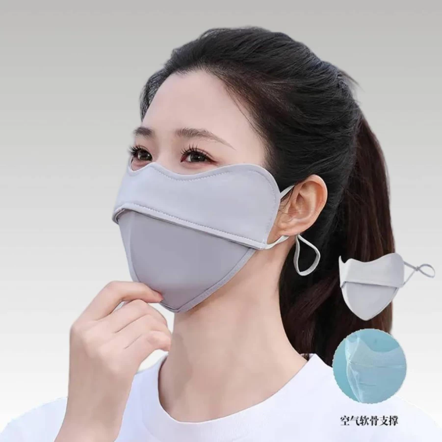 Enignic UV Face Mask for Women – UPF 50+ Sun Protection, Blocks 98% UVA/UVB Rays, Washable & Reusable (3-Pack)