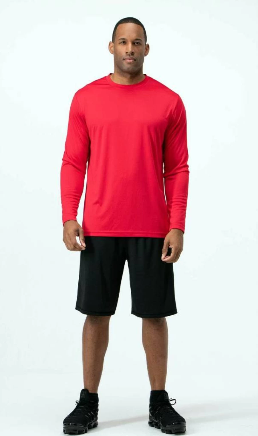 DEVOMS Men's 2-Pack Sun Protection Quick-Dry Long Sleeve Rash Guard Shirts for Fishing, Running, Cycling & Outdoor Activities