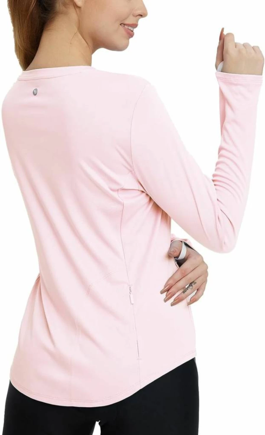 Baleaf Women's UPF 50+ Sun Protection Shirt Long Sleeve Quick Dry Lightweight Outdoor Activewear with Pocket SPF UV Shirt