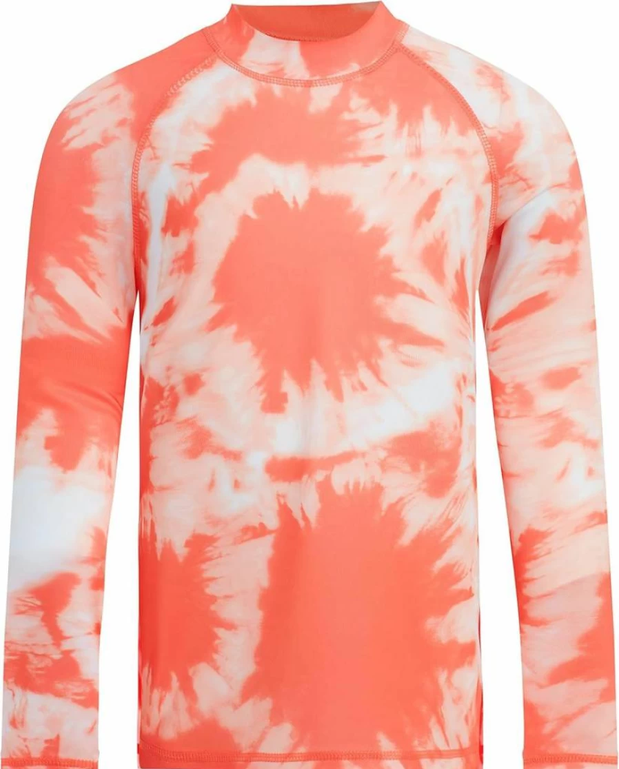 Kanu Surf Girls' UPF 50+ Long Sleeve Rash Guard Swim Shirt for Sun Protection