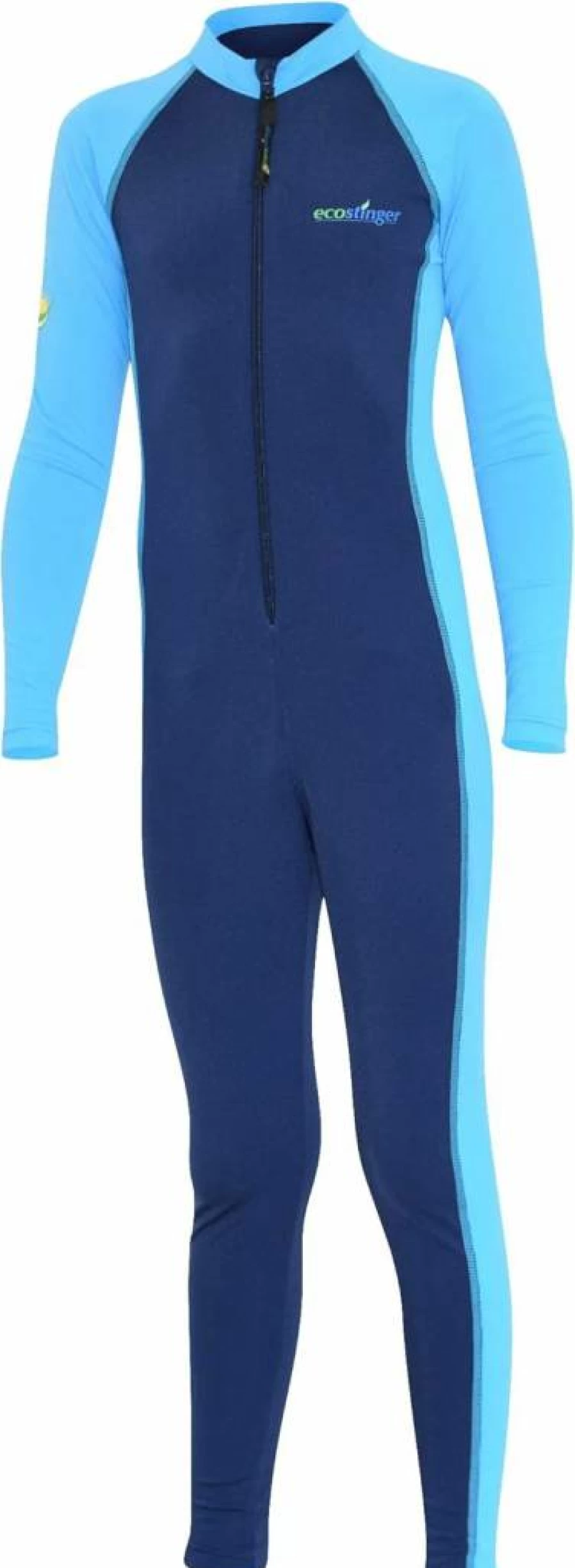 EcoStinger UPF50+ Boys Full Body UV Protection Swimwear - Chlorine Resistant Navy Blue Stinger Suit