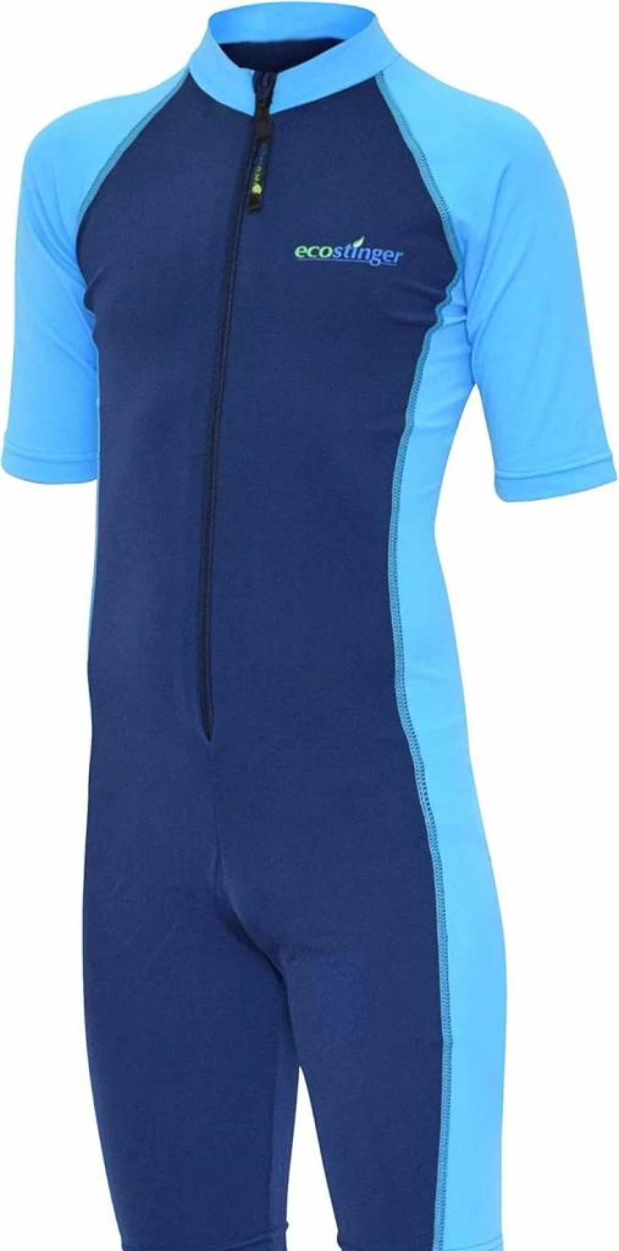 EcoStinger UPF50+ Boys Navy Blue Sun Protective Swimwear One-Piece Rash Guard Swim Suit Chlorine Resistant