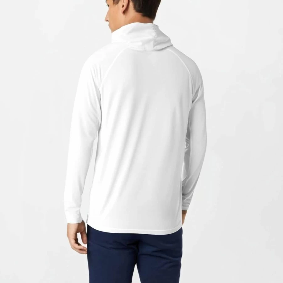 XIAXOGOOL Men's UPF 50+ UV Protection Long Sleeve Shirt - Sunproof Rash Guard for Fishing, Hiking, Swimming & Outdoor Activities