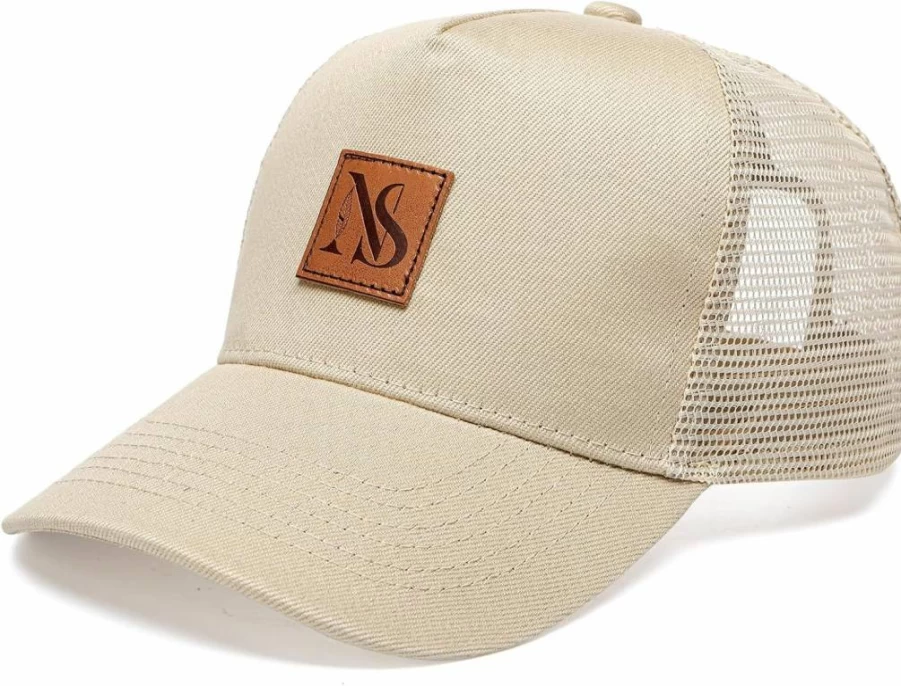 NS HEMP Unisex Hemp Snapback Trucker Hat - Natural UV Protection, Twill Fabric, Adjustable Baseball Cap for Men & Women