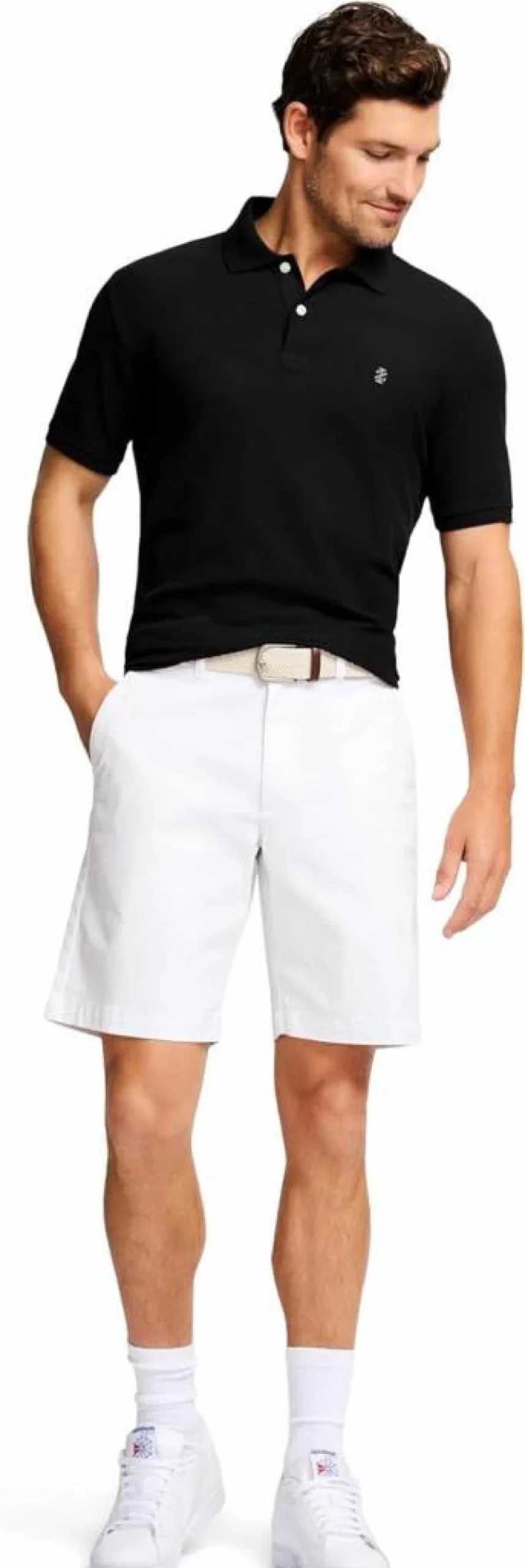 IZOD Men's Performance Polo Shirt - Short Sleeve Moisture-Wicking Golf & Casual Shirt